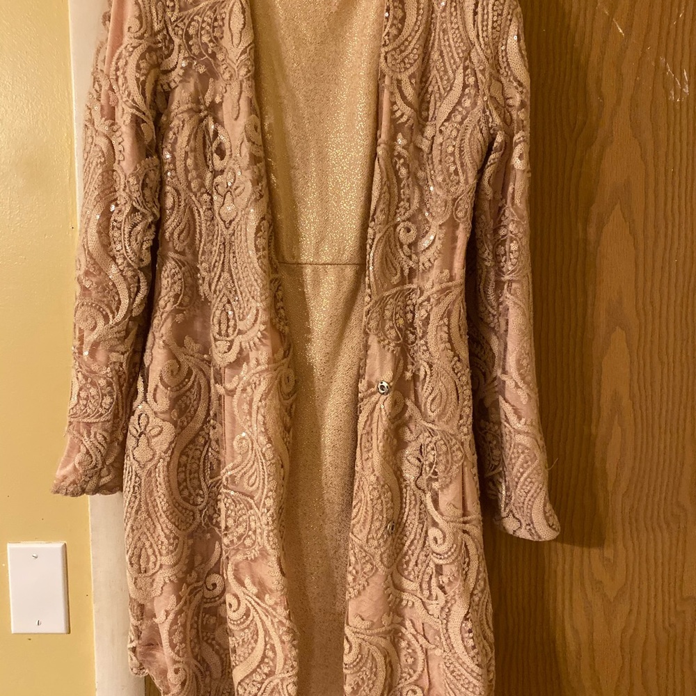 Two pieces mini dress